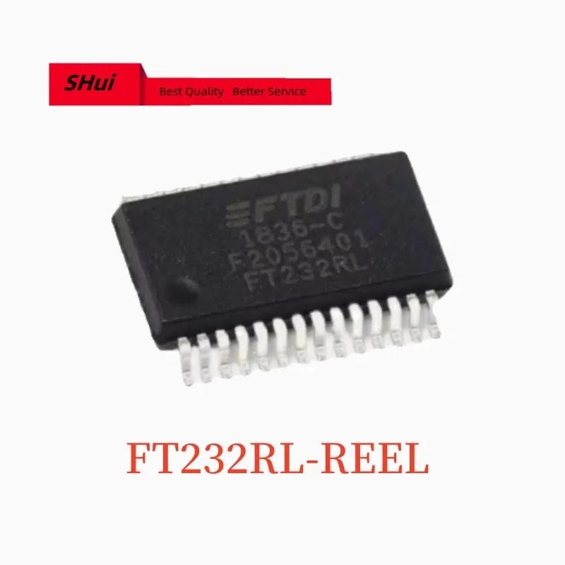 SSOP-28 USB  Ʈ Ĩ 긮 Ĩ, FT232RL, FT232, 10   50 
